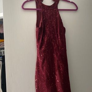 Charlotte Russe sequin red dress